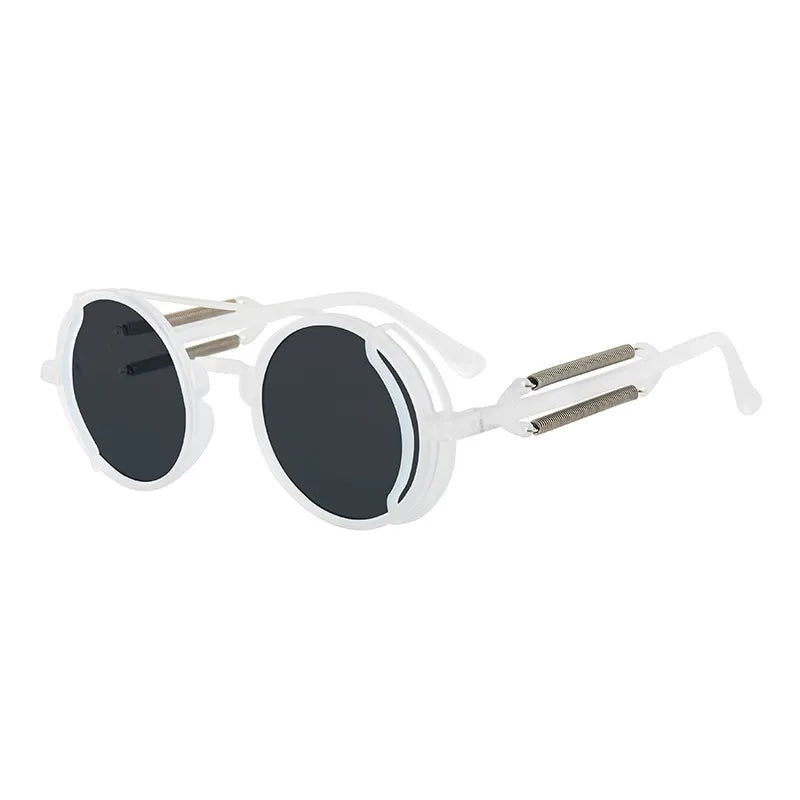 white round sunglasses