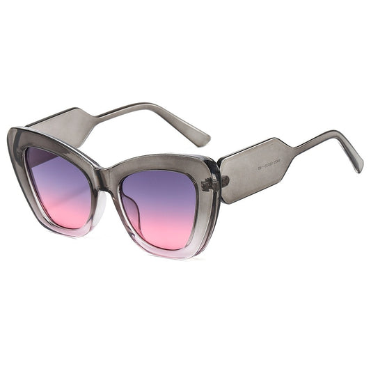 grey cat eye sunglasses