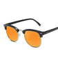 orange round sunglasses