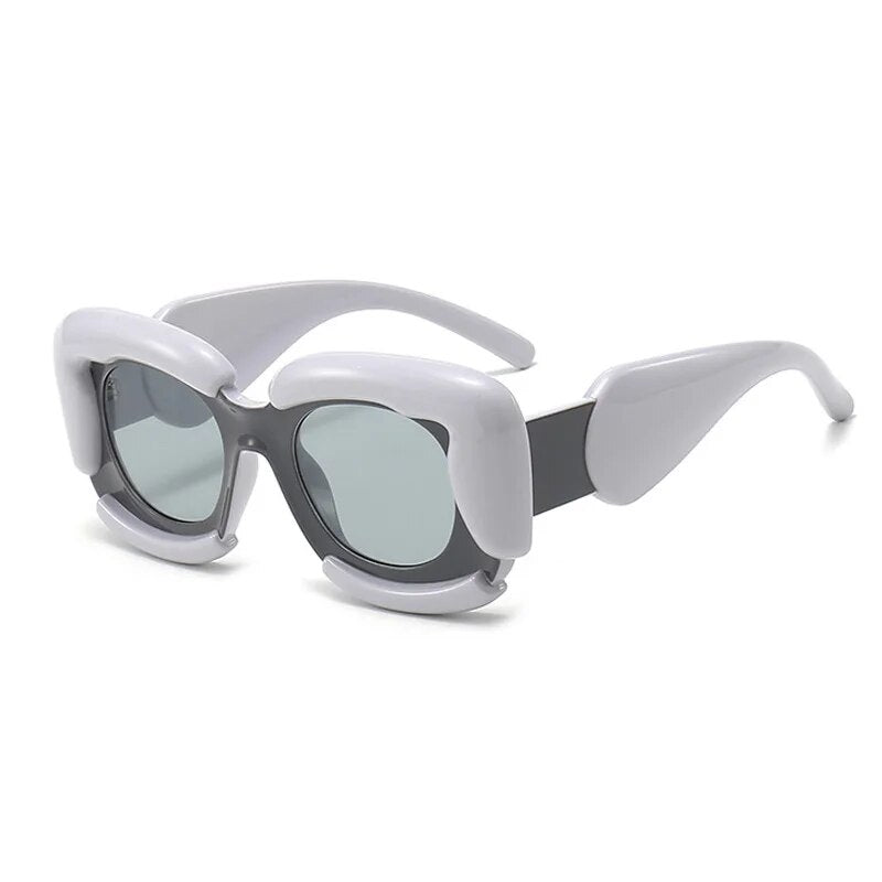 grey square sunglasses