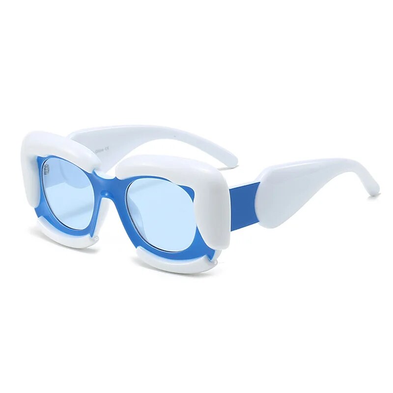 blue square sunglasses