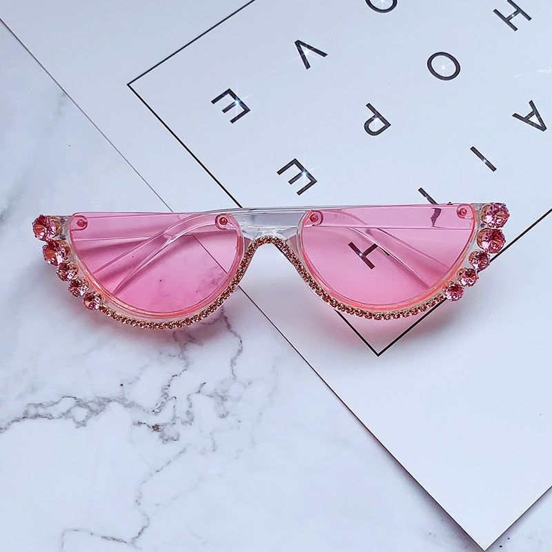 pink cat eye sunglasses