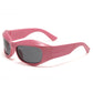 Pink Goggle sunglasses - a practical and fashionable choice for any adventure  